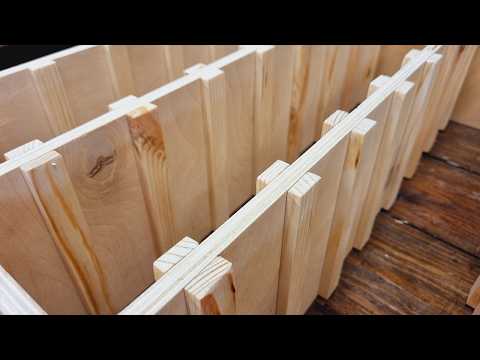 A unique storage system made by hand!