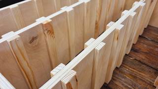 A unique storage system made by hand!