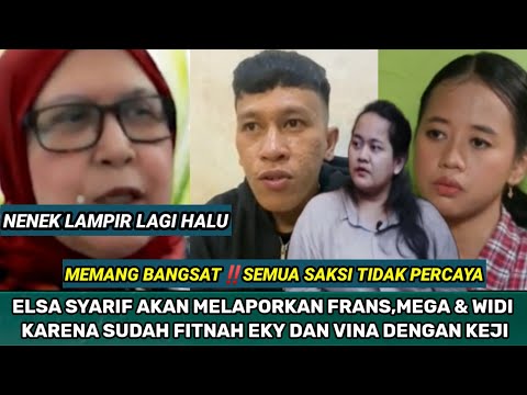 ELZA SYARIEF EMOSI EKY SUDAH MENINGGAL DI FITNAH OLEH FRANS