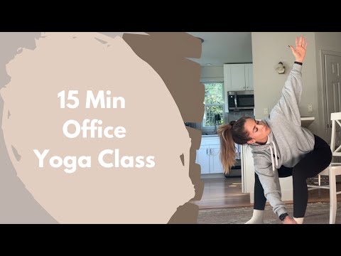 15 Min Chair Yoga