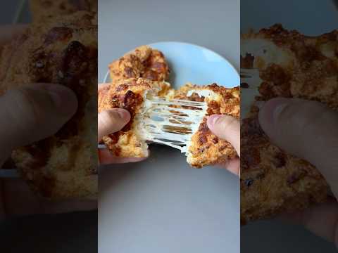 GARLIC CHEESE CLOUD BREAD🧄🧀 #lowcarb #highprotein