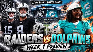 JT The Brick & Wasted Talent Raiders Dolphins Preview Live Stream