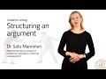 Constructing Effective Arguments