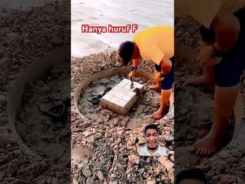 Huruf F #beachart #فن #رسمتي #dubbing #trending #shorts