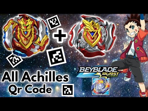 Beyblade Qr Codes Turbo Achilles - Beyblade Qr Code Achilles All
