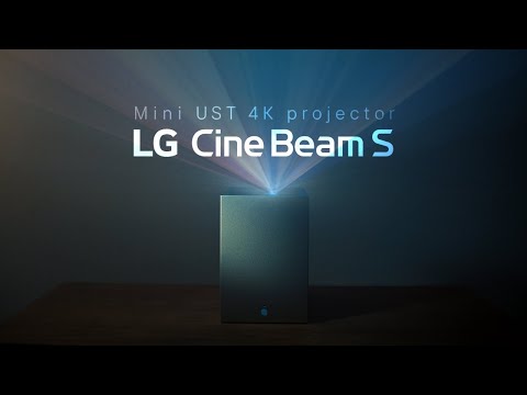 LG CineBeam S : Our Best Mini UST 4K Projector Yet | LG