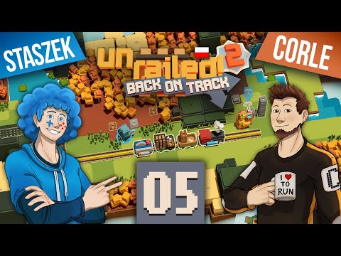 Unrailed 2: Back on Track PL #5 z @Corle1 | Średni poziom to NAJLEPSZY poziom!