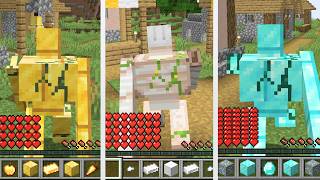 Morphing into Every Minecraft Golem | WHAT MINECRAFT GOLEM IS THE MOST POWERFUL ?