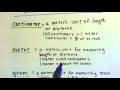Measurement and Time Concepts
