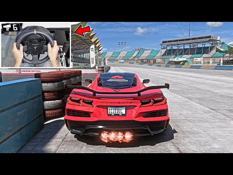 Corvette C8 Z06 - Forza Horizon 5 | Thrustmaster TX gameplay