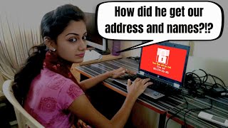 INDIAN SCAMMER'S PANIC After I Tell Them THEIR ADDRESS!