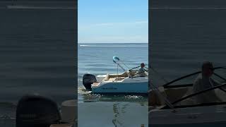 A beautiful day to boat along the Jersey Shore.