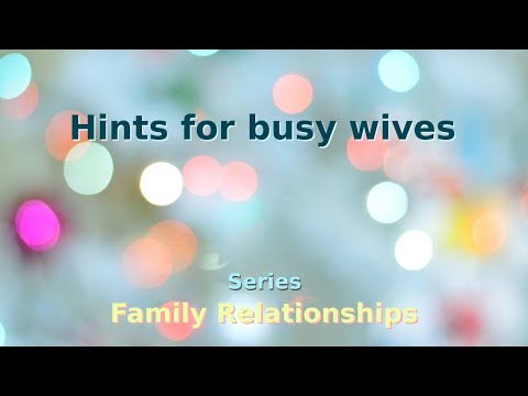 02.FR8. Hints for busy wives 