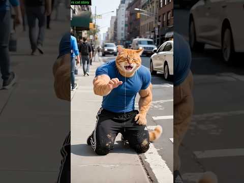 বিল্লু রাস্তায় বসে কাদছে কেনো😿 #shorts #cat #trending