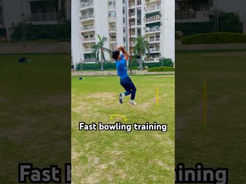 Fast bowling practice 🏏 | fast bowling cricket | fast bowling | #fastbowling #cricket #viralvideo