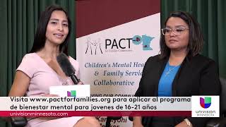 PACT ofrece un programa de salud mental para jóvenes de 16 a 21 años