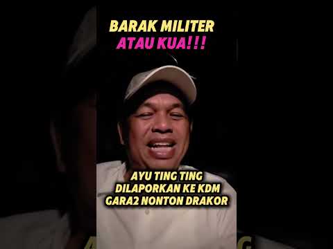 ayu ting ting dilaporkan ke KDM gara gara nonton drakor #shorts #dedimulyadi #kdm