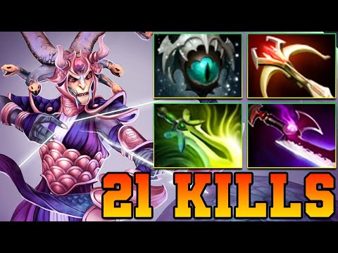 23 Kills Medusa Dota 2 !! Medusa Dota 2 Guide Carry Safelane Build Skills Gameplay 7.39