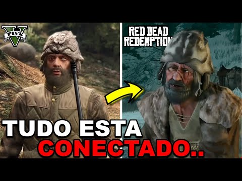A CONEXÃO DE RED DEAD e GTA 5 Vai além do que VOCÊ IMAGINA!