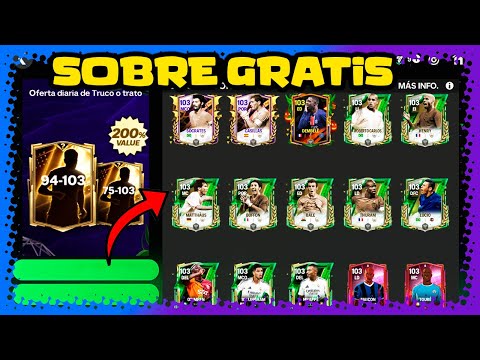 Sobre GRATIS de Halloween para todos, Macherano regalado y abrimos sobre de Prórroga | FC Mobile