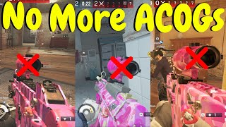RIP Defender ACOGs in Rainbow Six Siege X