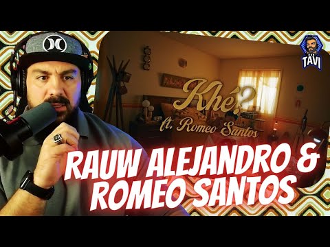 REACCION A Rauw Alejandro & Romeo Santos - Khé? (Lyric Video)