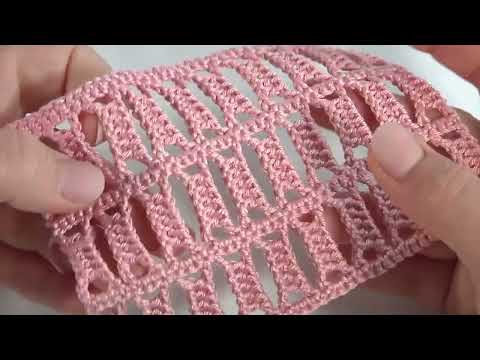 Beautiful! I Created My New Crochet Stitch Especially for You. Crochet.