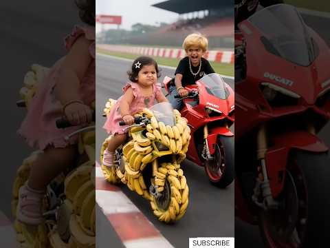 🏁🏍️💖What Did This Father Do Just to Help His Daughter Win the Race_#cartoon #shorts #tiktok #ai