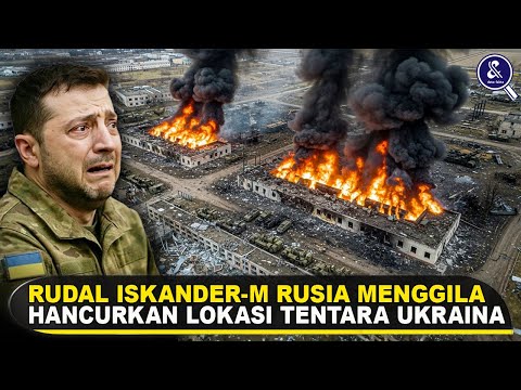HANCURKAN LOKASI LATIHAN PASUKAN UKRAINA — Sistem Patriot AS Gagal Menahan Rudal Iskander-M Rusia