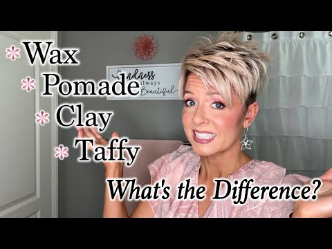 Pixie Hair Styling Products...What's the Difference?