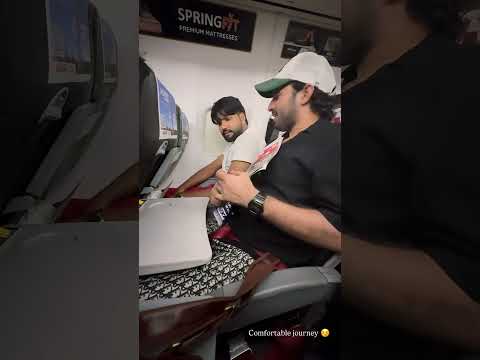 Comfortable journey 🤪