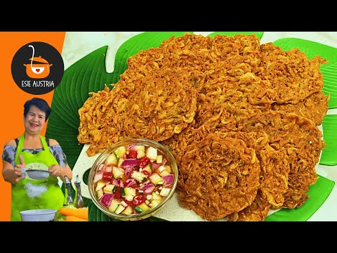 Napaka Crispy na Okoy | Baby Shrimp Okoy | Pinoy Ulam Recipe