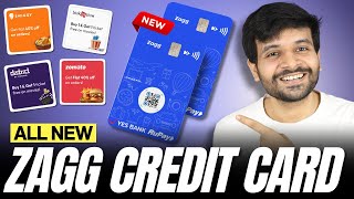 New Zagg Yes Credit Card | 40% on Swiggy, Zomato, Free Movies on BMS & District App