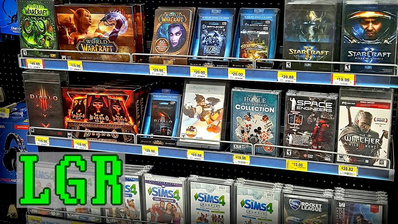 LGR - PC Games at Sam's Club/Walmart in 2016