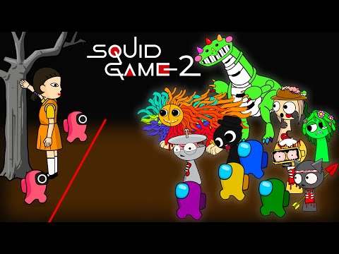 어몽어스 VS Squid Game 2 (오징어 게임 시즌2) | AMONG US ANIMATION