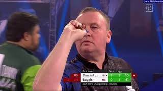 Glen Durrant vs Daniel Baggish | Round 3 | World Darts Championship 2021