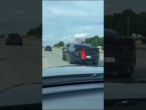 DO NOT get stuck in the SLOW LANE behind Charger Hellcats & ScatPacks🤬… #shorts