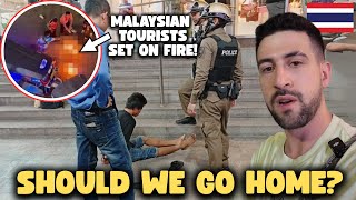 Stranded in Thailand: Attacks, Chaos.. (What's Really Happening?) 🇹🇭