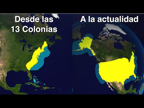 ¿Por qué Estados Unidos es tan Absurdamente Enorme? Historia Territorial de EEUU