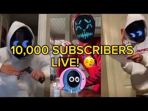 10,000 Subscribers Live! 🥳