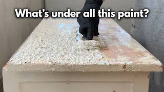 I Stripped 90 Years of Paint Off This Thrifted Dresser — Here's What I Found!