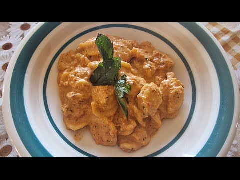 Orecchiette con pesto di peperoni e noci