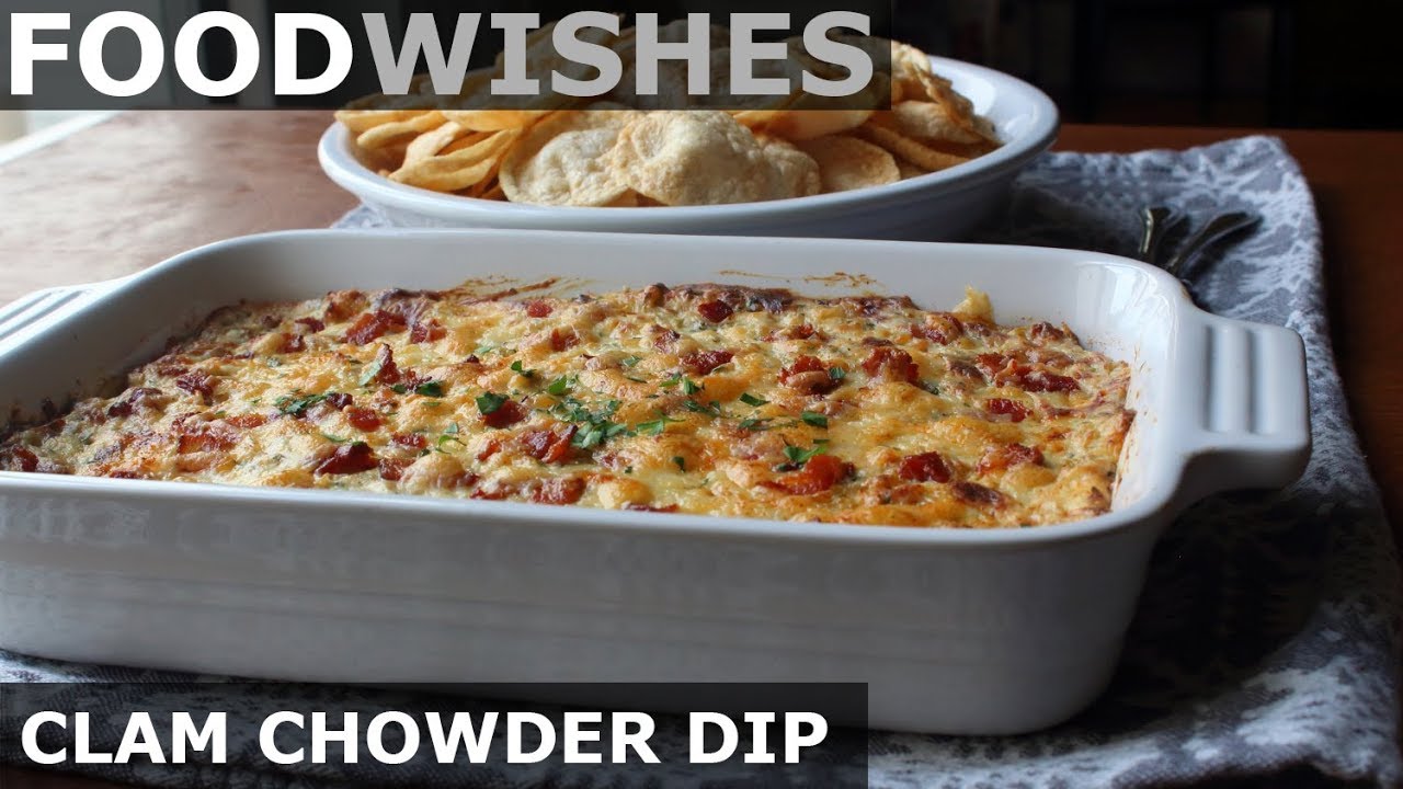 New England Clam Chowder Dip - Football Food