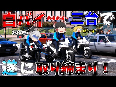 ▶GTAV◀LSPDFR ゆっくり実況 #19 霊夢と魔理沙のパトロール日記