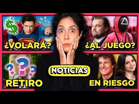 ¿SUPERMAN ROMPERÁ LA TAQUILLA? | ¿DI CAPRIO EN EL JUEGO DEL CALAMAR? Y UN FAMOSO ACTOR SE RETIRA