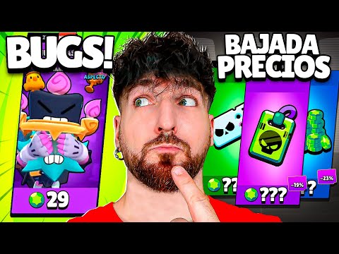 COSAS GRATIS !!! GEMAS Y PASES REBAJADOS !!! SOLUCION A LOS BOTONES INVISIBLES Y MAS en BRAWL STARS