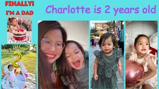 My daughter is 2 years old today!