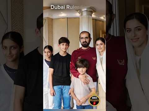 New- Dubai Ruler Sheikh Mohammed bin Rashid with daughter family sheikha Fatima & others #dubai