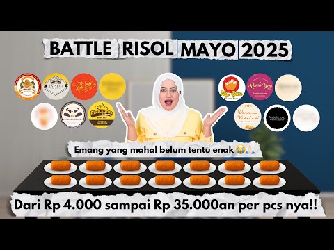 TASYI BATTLE RISOL MAYO 2025 — Rp4.000 vs Rp35.000 | Mahal Belum Tentu Enak