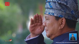UPCARA PENURUNAN BENDERA MERAH PUTIH, ISTANA MERDEKA, 17 AGUSTUS 2025